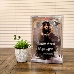 Exclusive Collector Monster High x Wednesday Adam’s Doll, Raven Wednesday